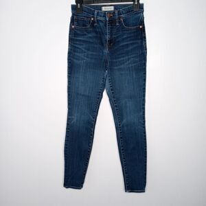 Madewell 9" high rise skinny size 27